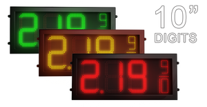 10" LED Gas Price Sign