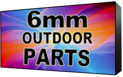 Parts for 6mm Full Color LED signs