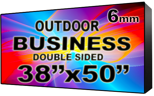 Digital Business LED Sign - LED signs for business - Double Sided -38" x 50" - 5 Year Warranty