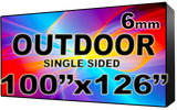 Outdoor - LED Digital Full Color Programmable Sign - Single Sided - 6mm - 100" x 126" - 5 Year Warranty