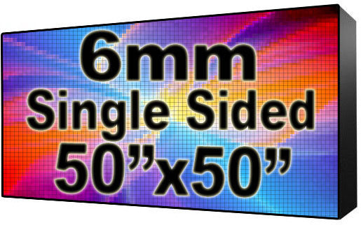 Digital Church sign - LED Church signs- Single Sided -50" x 50"- 5 Year Warranty