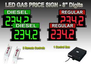 Canada LED Gas Price Signs