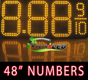 48" Gas price LED signs